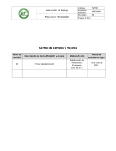 Planeación y Evaluación - Universidad Tecnológica de Tecamachalco