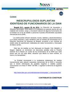 INESCRUPULOSOS SUPLANTAN IDENTIDAD DE
