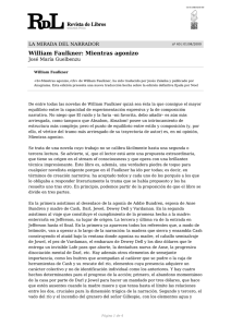 William Faulkner: Mientras agonizo