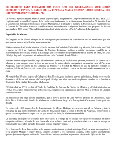 DE DECRETO, PARA DECLARAR 2015 COMO AÑO DEL