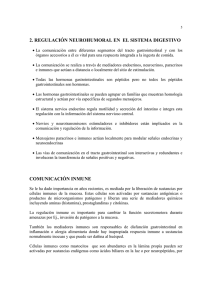 2. REGULACIÓN NEUROHUMORAL EN EL SISTEMA DIGESTIVO