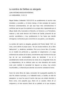 La sombra de Delibes es alargada