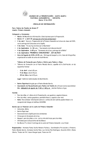 Día: Sábado16 de Agosto de 7:30 a 1:00 pm