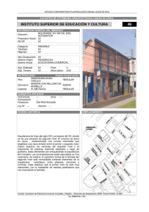 inmueble - Patrimonio Urbano