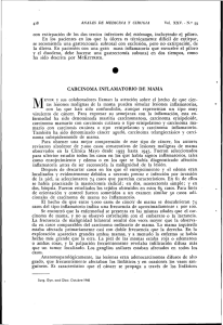 carcinoma inflamatorio de mama