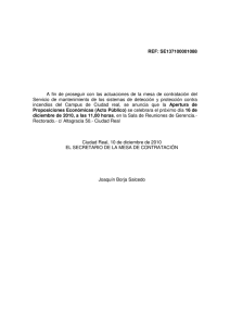 REF: SE137100001088 A fin de proseguir con las actuaciones de la
