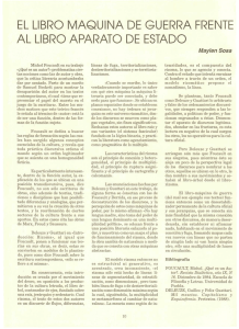 el libro maquina de guerra frente al libro aparato de estado