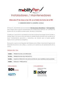Instaladores / Mantenedores