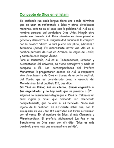 Concepto de Dios en el Islam