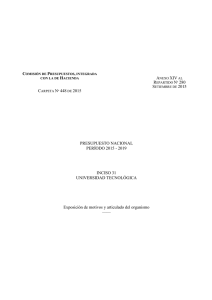 INCISO 31 – UNIVERSIDAD TECNOLÓGICA