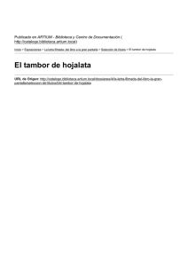 El tambor de hojalata