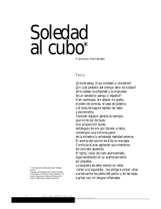 Soledad al cubo - E