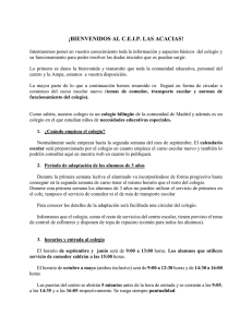 Más información - AMPA CEIP Las Acacias Pozuelo de Alarcón