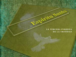 El Espíritu Santo - Colegio Biblico Misionero