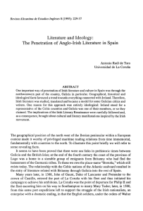 Literature and Ideology: The Penetration of Anglo-Irish