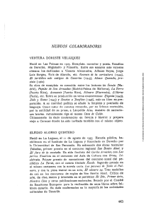 Nuevos colaboradores
