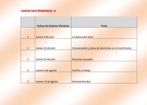 amor matrimonial ii