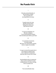 No Puedo Vivir