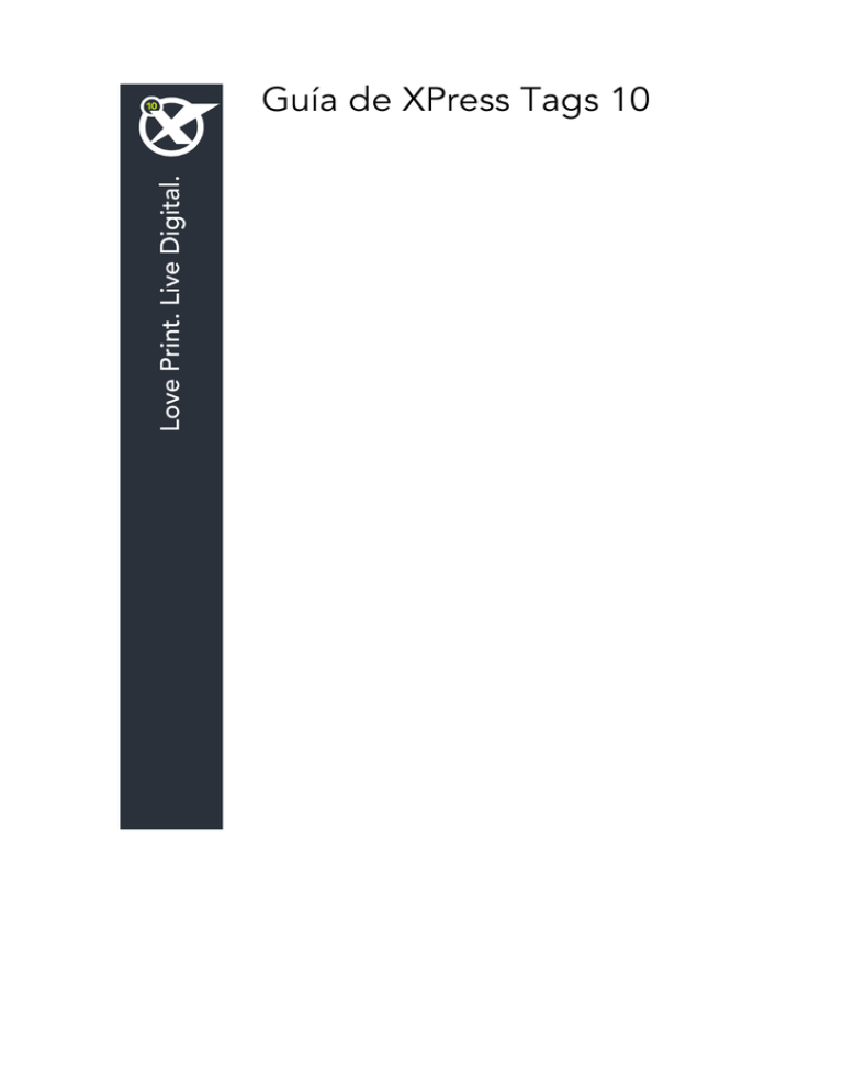 Guía de XPress Tags 10