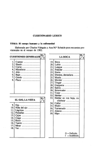 1. Cuerpo ................... 4. Miembros ................ 7
