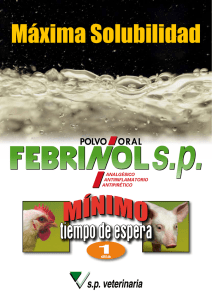 Máxima Solubilidad
