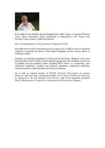 JUAN JOSÉ CALVO GARCÍA DE LEONARDO holds a PhD. Degree