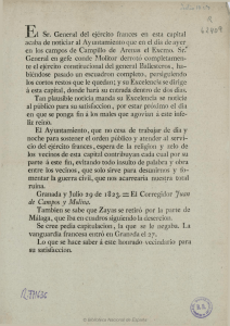 [Notificación al vecindario de la derrota del ejército constitucional