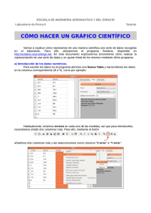 CÓMO HACER UN GRÁFICO CIENTÍFICO