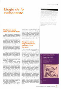 Elogio de lo malsonante