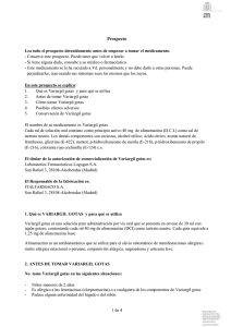 prospecto, PDF