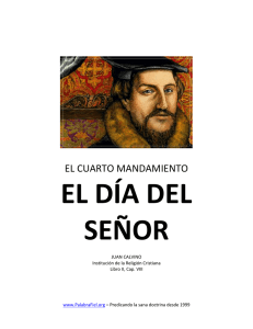 El cuarto mandamiento (Juan Calvino)