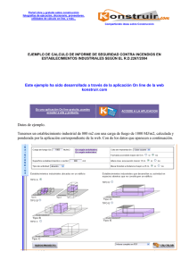 ejemplo 4 informe de seguridad contra incendios