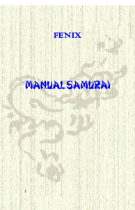 manual samurai - Libro Esoterico