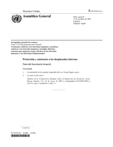 Note by the Secretary-General transmitting the report of the