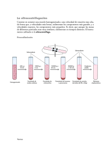 Ultracentrifugación: Técnica de Separación Celular
