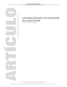 las redes sociales y su aplicación en la educación