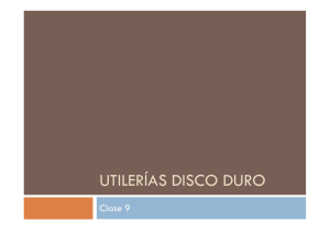 UTILERÍAS DISCO DURO