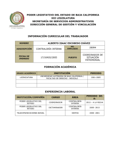 poder legistativo del estado de baja california xxi legislatura