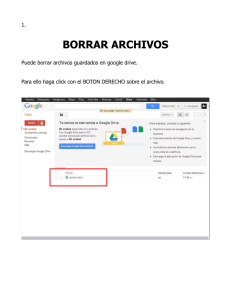 borrar archivos