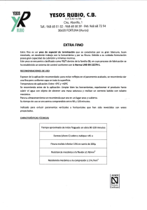 YESOS RUBIO, C.B.