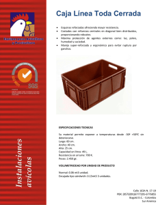 Caja Línea Toda Cerrada