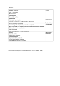 (Document aprovat per la comissió Permanent de 28 d`abril de 2009)
