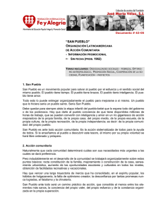 Carta en favor de San Pueblo, Junio 11 1962