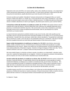 La Llave de la Abundancia