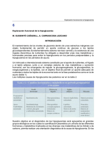 Exploración funcional de la hipoglucemia M. GUSSINYÉ