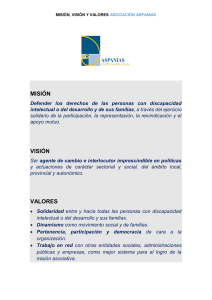 misión visión valores