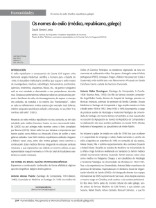 Os nomes do exilio (médico, republicano, galego)