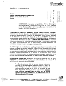 Compatibilidad primas extralegales