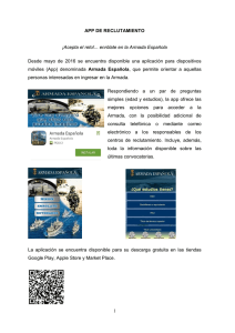 1 APP DE RECLUTAMIENTO ¡Acepta el reto