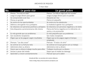 Mentalidad Rica vs. Pobre: T. Harv Eker